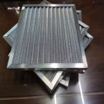 metal filter mesh air conditioner dust proof filter washable primary efficiency oil fume purification net 10mm thick factory direct customization