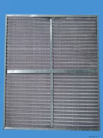 primary metal filter mesh for oil fume purification industrial environmental equipment air conditioning air dust filter screen